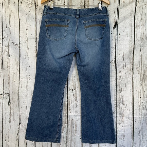 Vintage Y2K Tommy Jeans Flare Denim Tommy Hilfiger Double Button sz 11 Jeans - Picture 5 of 10